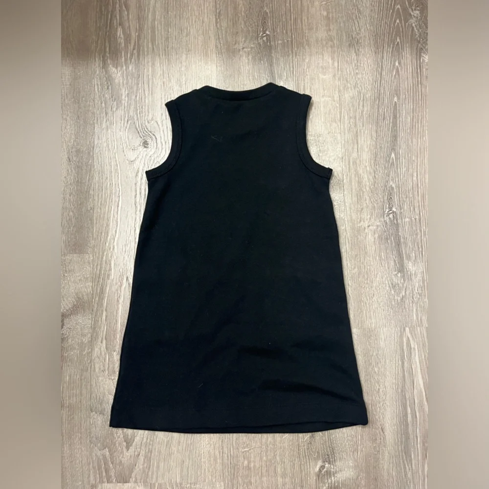 Girl's Crewcuts Sleeveless Black Dress with Animal Print Pockets- Size XS-‎ Used